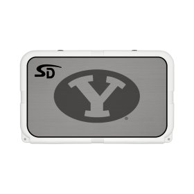 Seadek Collegiate Cooler Pad - YETI Tundra 45 - Storm Gray / Black, Brigham Young University - 57494-80066 Seadek Collegiate Cooler Pad - YETI Tundra 45 - Storm Gray / Black, Brigham Young University - 57494-80066