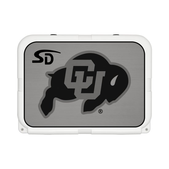 Seadek Collegiate Cooler Pad - YETI Tundra 35 - Storm Gray / Black, University of Colorado - 57502-80066