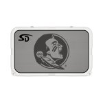 Seadek Collegiate Cooler Pad - YETI Tundra 45 - Storm Gray / Black, Florida State University - 57509-80066
