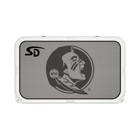Seadek Collegiate Cooler Pad - YETI Tundra 45 - Storm Gray / Black, Florida State University - 57509-80066 Seadek Collegiate Cooler Pad - YETI Tundra 45 - Storm Gray / Black, Florida State University - 57509-80066