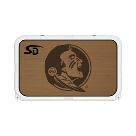 Seadek Collegiate Cooler Pad - YETI Tundra 45 - Mocha / Black, Florida State University - 57509-80093 Seadek Collegiate Cooler Pad - YETI Tundra 45 - Mocha / Black, Florida State University - 57509-80093