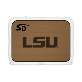 Seadek Collegiate Cooler Pad - YETI Tundra 35 - Mocha / Black, LSU - 57511-80093