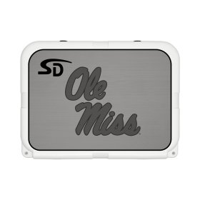 Seadek Collegiate Cooler Pad - YETI Tundra 35 - Storm Gray / Black, University of Mississippi - 57518-80066 Seadek Collegiate Cooler Pad - YETI Tundra 35 - Storm Gray / Black, University of Mississippi - 57518-80066