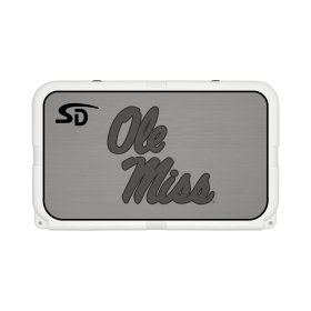 Seadek Collegiate Cooler Pad - YETI Tundra 45 - Storm Gray / Black, University of Mississippi - 57519-80066 Seadek Collegiate Cooler Pad - YETI Tundra 45 - Storm Gray / Black, University of Mississippi - 57519-80066