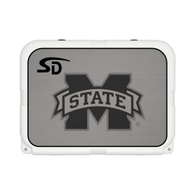Seadek Collegiate Cooler Pad - YETI Tundra 35 - Storm Gray / Black, Mississippi State University - 57521-80066 Seadek Collegiate Cooler Pad - YETI Tundra 35 - Storm Gray / Black, Mississippi State University - 57521-80066