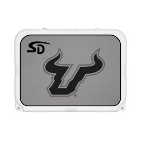 Seadek Collegiate Cooler Pad - YETI Tundra 35 - Storm Gray / Black, University of South Florida - 57531-80066 Seadek Collegiate Cooler Pad - YETI Tundra 35 - Storm Gray / Black, University of South Florida - 57531-80066