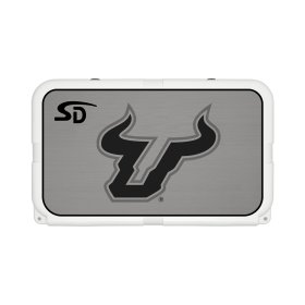 Seadek Collegiate Cooler Pad - YETI Tundra 45 - Storm Gray / Black, University of South Florida - 57532-80066 Seadek Collegiate Cooler Pad - YETI Tundra 45 - Storm Gray / Black, University of South Florida - 57532-80066