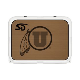 Seadek Collegiate Cooler Pad - YETI Tundra 35 - Mocha / Black, University of Utah - 57544-80093 Seadek Collegiate Cooler Pad - YETI Tundra 35 - Mocha / Black, University of Utah - 57544-80093