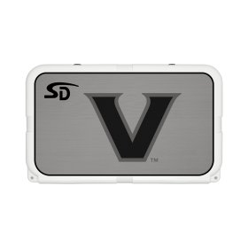 Seadek Collegiate Cooler Pad - YETI Tundra 45 - Storm Gray / Black, Vanderbilt University - 57548-80066 Seadek Collegiate Cooler Pad - YETI Tundra 45 - Storm Gray / Black, Vanderbilt University - 57548-80066