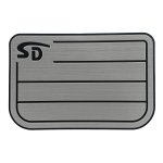 Seadek Engel 25 Teak Cooler Pad - Storm Gray / Black - 57590-80066