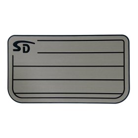 Seadek Engel 35 Teak Cooler Pad - Storm Gray / Black - 57592-80066 Seadek Engel 35 Teak Cooler Pad - Storm Gray / Black - 57592-80066