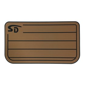 Seadek Engel 35 Teak Cooler Pad - Mocha / Black - 57592-80093 Seadek Engel 35 Teak Cooler Pad - Mocha / Black - 57592-80093