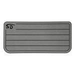 Seadek Engel 80 Teak Cooler Pad - Storm Gray / Black - 57600-80066