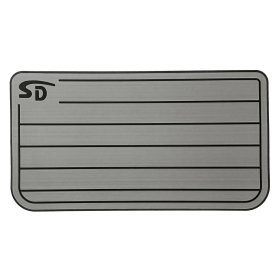 Seadek Engel 85 Teak Cooler Pad - Storm Gray / Black - 57603-80066 Seadek Engel 85 Teak Cooler Pad - Storm Gray / Black - 57603-80066