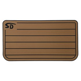 Seadek Engel 85 Teak Cooler Pad - Mocha / Black - 57603-80093 Seadek Engel 85 Teak Cooler Pad - Mocha / Black - 57603-80093