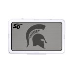 Seadek Collegiate Cooler Pad - RTIC 45 - Storm Gray / Black, Michigan State University - 57684-80066