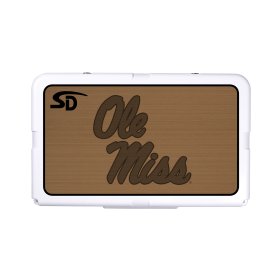 Seadek Collegiate Cooler Pad - RTIC 45 - Mocha / Black, University of Mississippi - 57687-80093 Seadek Collegiate Cooler Pad - RTIC 45 - Mocha / Black, University of Mississippi - 57687-80093