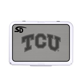 Seadek Collegiate Cooler Pad - RTIC 20 - Storm Gray / Black, Texas Christian University - 57701-80066 Seadek Collegiate Cooler Pad - RTIC 20 - Storm Gray / Black, Texas Christian University - 57701-80066