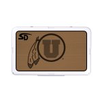 Seadek Collegiate Cooler Pad - RTIC 45 - Mocha / Black, University of Utah - 57711-80093