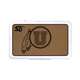 Seadek Collegiate Cooler Pad - RTIC 45 - Mocha / Black, University of Utah - 57711-80093 Seadek Collegiate Cooler Pad - RTIC 45 - Mocha / Black, University of Utah - 57711-80093