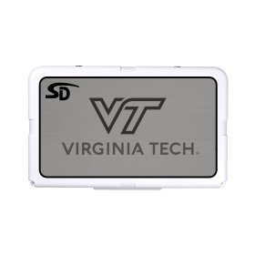 Seadek Collegiate Cooler Pad - RTIC 45 - Storm Gray / Black, Virginia Tech - 57717-80066