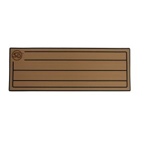 Seadek RV Step Covers - Teak - 24"x8.5" - Mocha / Black, 3 Pack - 58109-80093 Seadek RV Step Covers - Teak - 24"x8.5" - Mocha / Black, 3 Pack - 58109-80093