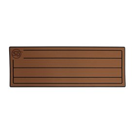 Seadek RV Step Covers - Teak - 24"x8.5" - Brown / Black, 4 Pack - 58110-80070
