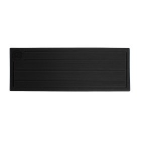 Seadek RV Step Covers - Teak - 24"x8.5" - Black / Black, 4 Pack - 58110-80242