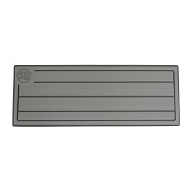 Seadek RV Step Covers - Teak - 24"x8.5" - Storm Gray / Dark Gray, 4 Pack - 58110-81029 Seadek RV Step Covers - Teak - 24"x8.5" - Storm Gray / Dark Gray, 4 Pack - 58110-81029