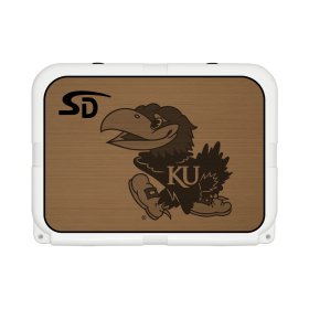 Seadek Collegiate Cooler Pad - YETI Tundra 35 - Mocha / Black, University of Kansas - 58801-80093 Seadek Collegiate Cooler Pad - YETI Tundra 35 - Mocha / Black, University of Kansas - 58801-80093