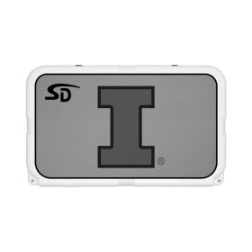 Seadek Collegiate Cooler Pad - YETI Tundra 45 - Storm Gray / Black, University of Illinois - 58819-80066 Seadek Collegiate Cooler Pad - YETI Tundra 45 - Storm Gray / Black, University of Illinois - 58819-80066