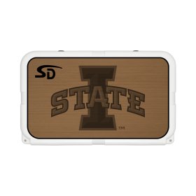 Seadek Collegiate Cooler Pad - YETI Tundra 45 - Mocha / Black, Iowa State University - 58820-80093 Seadek Collegiate Cooler Pad - YETI Tundra 45 - Mocha / Black, Iowa State University - 58820-80093