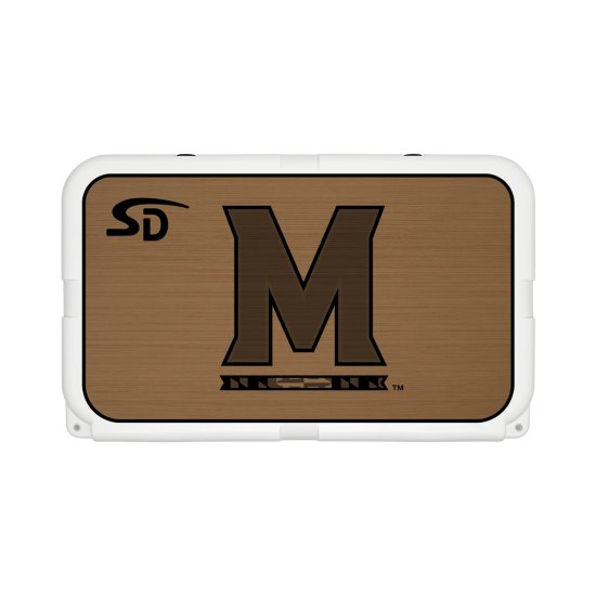 Seadek Collegiate Cooler Pad - YETI Tundra 45 - Mocha / Black, University of Maryland - 58823-80093