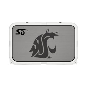 Seadek Collegiate Cooler Pad - YETI Tundra 45 - Storm Gray / Black, Washington State University - 58834-80066 Seadek Collegiate Cooler Pad - YETI Tundra 45 - Storm Gray / Black, Washington State University - 58834-80066
