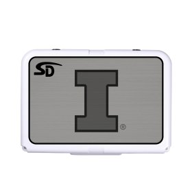 Seadek Collegiate Cooler Pad - RTIC 20 - Storm Gray / Black, University of Illinois - 58847-80066 Seadek Collegiate Cooler Pad - RTIC 20 - Storm Gray / Black, University of Illinois - 58847-80066