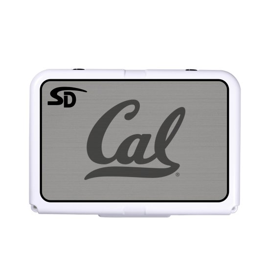 Seadek Collegiate Cooler Pad - RTIC 20 - Storm Gray / Black, Berkley California University - 58856-80066