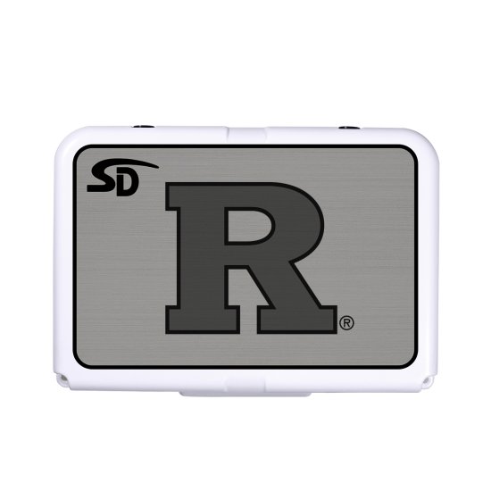 Seadek Collegiate Cooler Pad - RTIC 20 - Storm Gray / Black, Rutgers University - 58865-80066