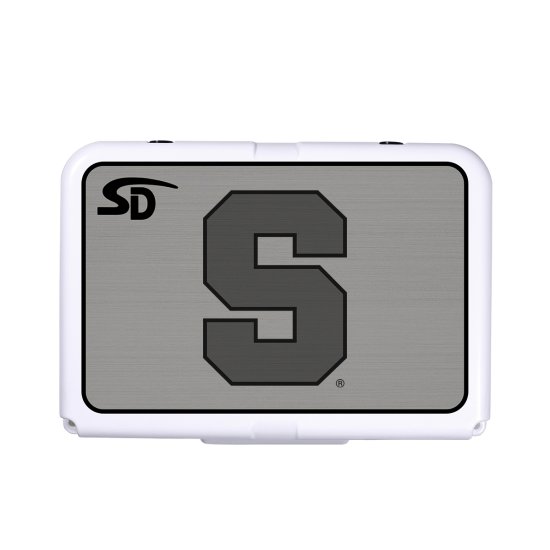 Seadek Collegiate Cooler Pad - RTIC 20 - Storm Gray / Black, University of Syracuse - 58866-80066