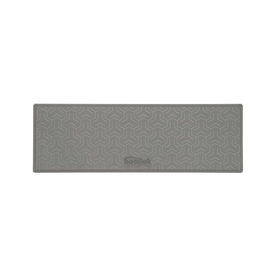 Seadek RV Step Covers - Tetrapod - 23"x7.5" - Storm Gray, Single Step - 59695-85886