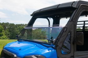 SEIZMIK VERSA FOLD POLY H/C WINDSHIELD KAW PRO FX/FXT Versa Fold Windshield - 50-26095KIT