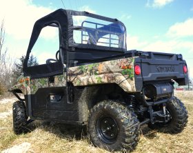 SEIZMIK SOFT UPPER DOORS REAR WINDSHIELD KAW Seizmik UTV Soft Doors - 51-20988