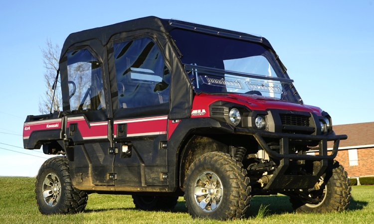 SEIZMIK SOFT UPPER DOORS KAW Seizmik UTV Soft Doors - 51-20989