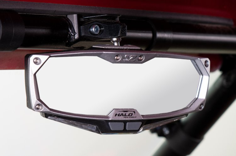 SEIZMIK HALO-RA LED REAR VIEW MIRROR POL Halo LED Rear View Mirror - 56-18001