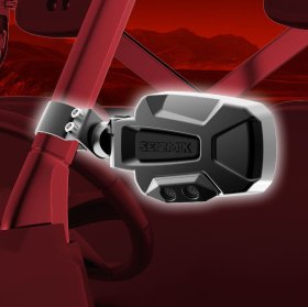 SEIZMIK PURSUIT MIRROR LED 2.0" PR NIGHT VISION Pursuit Mirror - 56-18087KIT