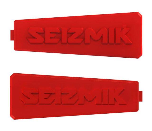 SEIZMIK STRIKE MIR INSERT RED Strike Side Mirror Color Accents - 56-18094