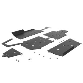 SEIZMIK SKID PLATE W/ TREE KICKERS UHMW Skid Plate W/ Tree Kickers UHMW - 76-10163 KIT