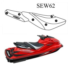 Hydro-Turf Upholstery For Kawasaki Ultra 250 / Lx (07-08) / 260X