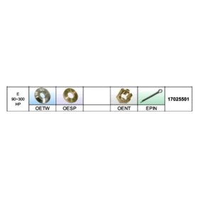 Solas Propeller KIT Johnson / Evinrude 90-300HP - 17025501