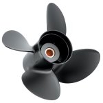 Solas Amita 4 Propeller Evinrude/Johnson/OMC Aluminum 4 Blade 15 pitch Right Rotation - 2513-148-15