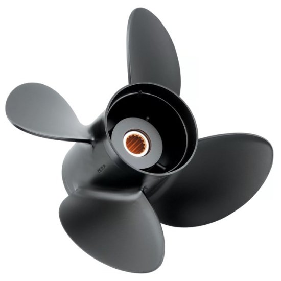 Solas Amita 4 Propeller Evinrude/Johnson/OMC Aluminum 4 Blade 15 pitch Right Rotation - 2513-148-15 Solas Amita 4 Propeller Evinrude/Johnson/OMC Aluminum 4 Blade 15 pitch Right Rotation - 2513-148-15